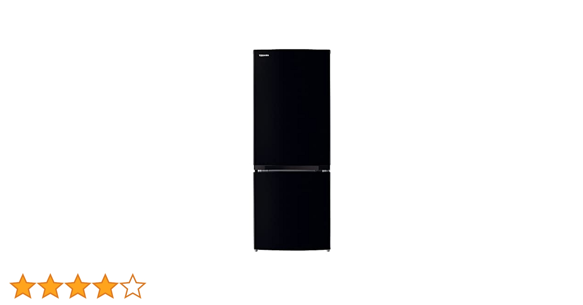 Amazon.co.jp: 東芝 冷蔵庫 幅47.9㎝ 153L セミマットブラック